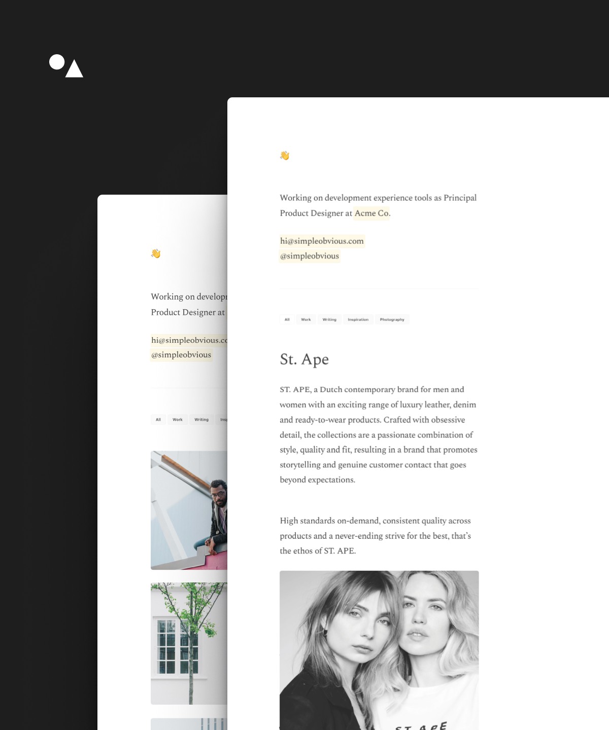 Personal Website Thumbnail