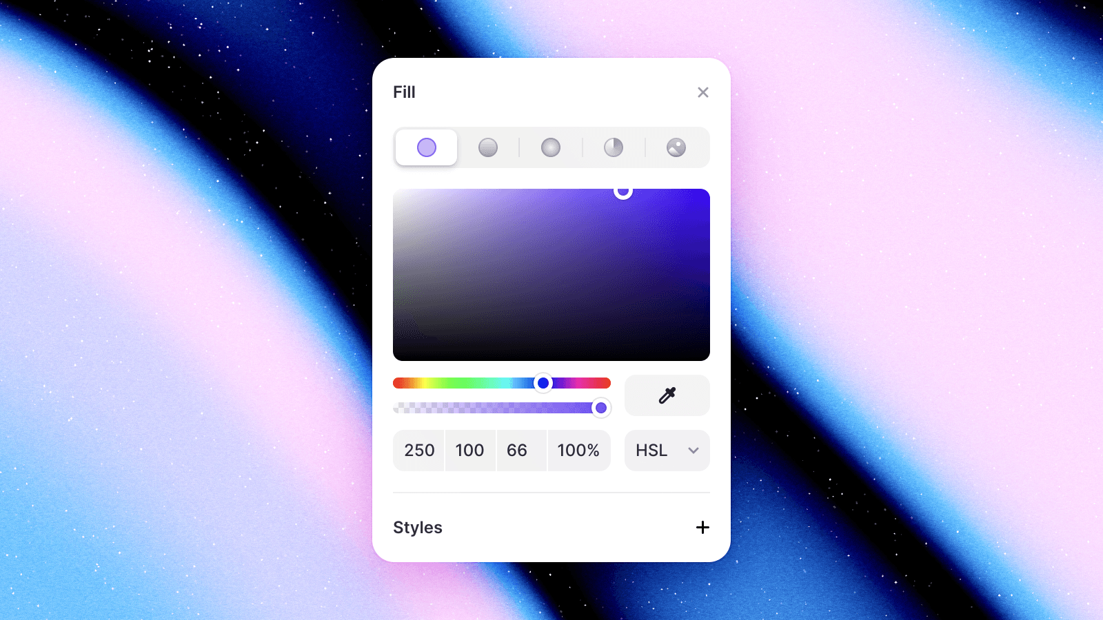 Split Color Input